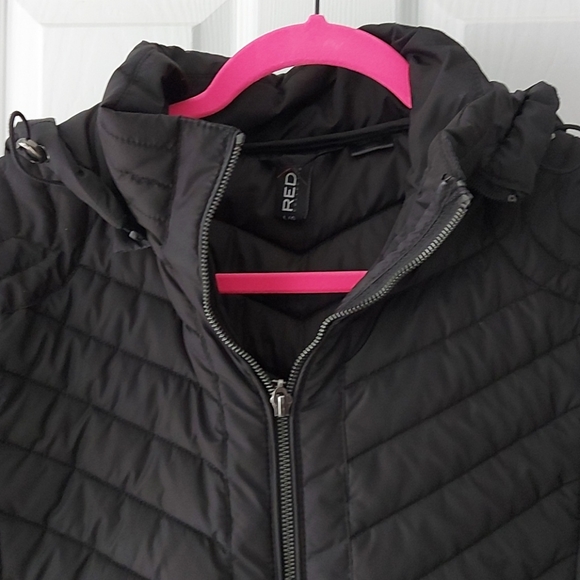 light quilted red x collection spring coat - Picture 4 of 11